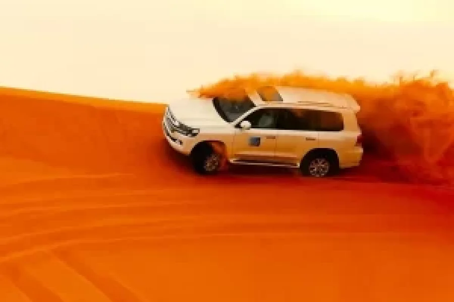 4-Hour Shared Morning & Evening Desert Safari with Camel Ride