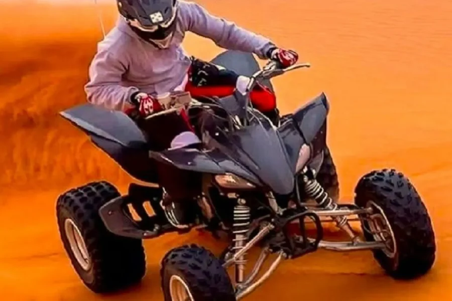 Experience 60 Minutes Quad bike & BBQ Dinner